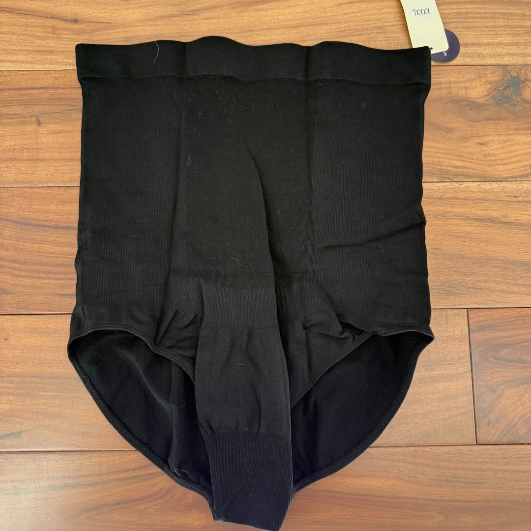 Shapermint Empetua High Waisted Shaper Panty Womens 4XL Black Stretch Shapewear