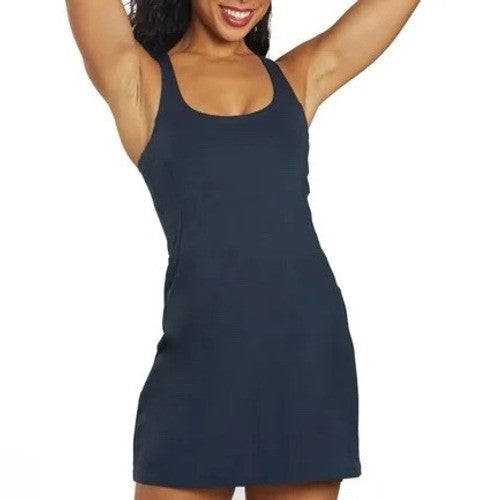 Girlfriend Collective Navy Blue Active Dress Size M
