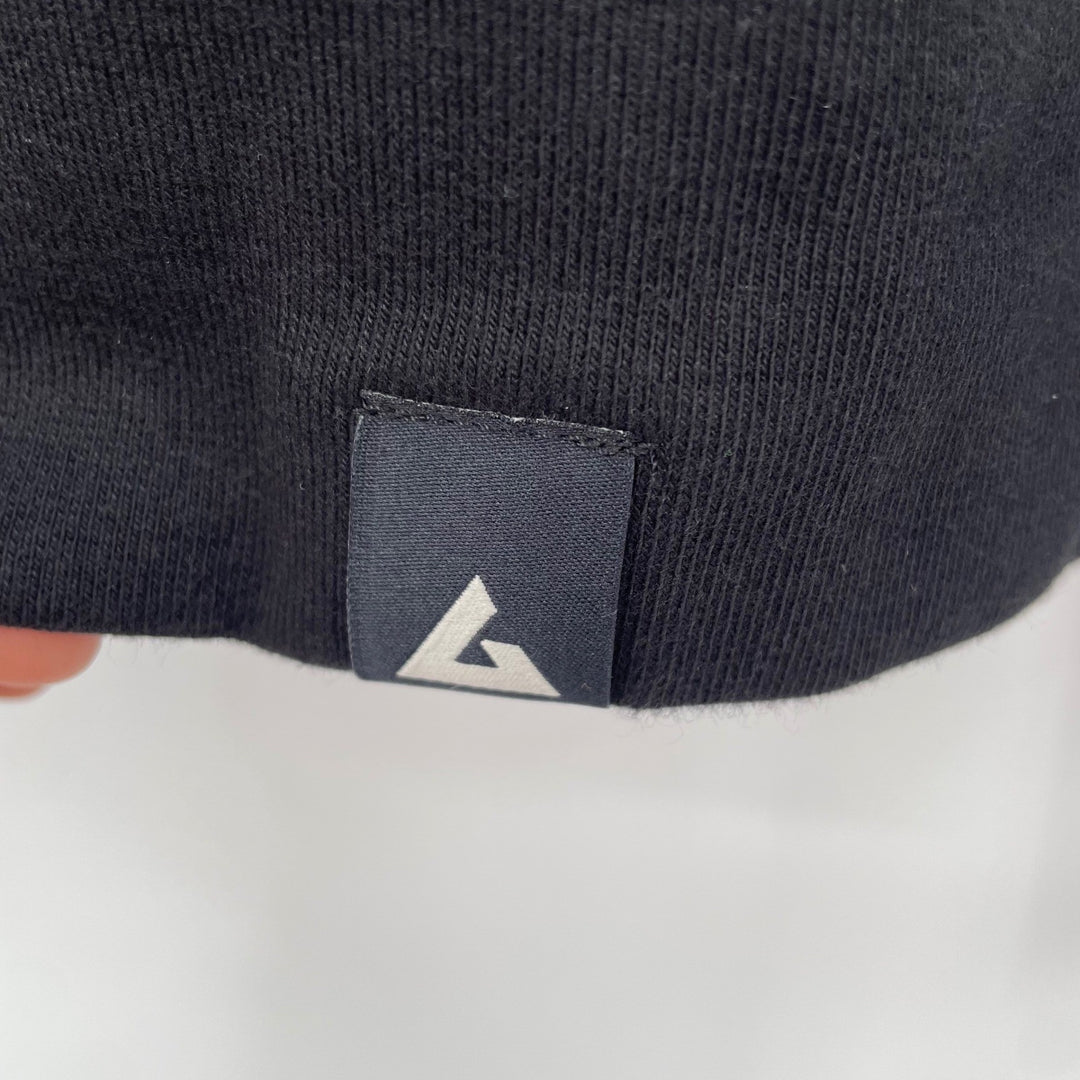 American Giant Womens Black Full Zip Hoodie Sportswear Company XS 100 Cotton