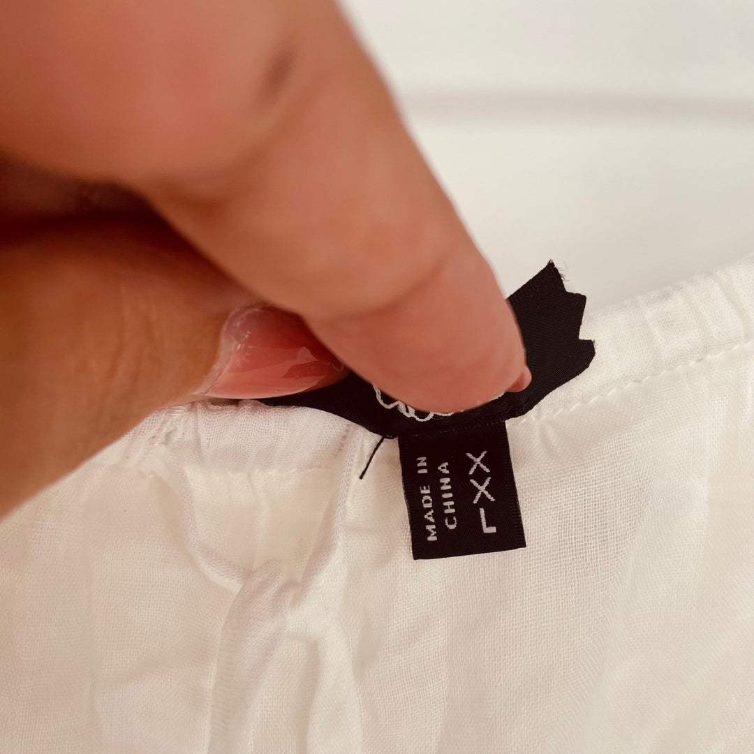 Lulus Sunset By The Sea White Embroidered Tiered Maxi Skirt Size XXL