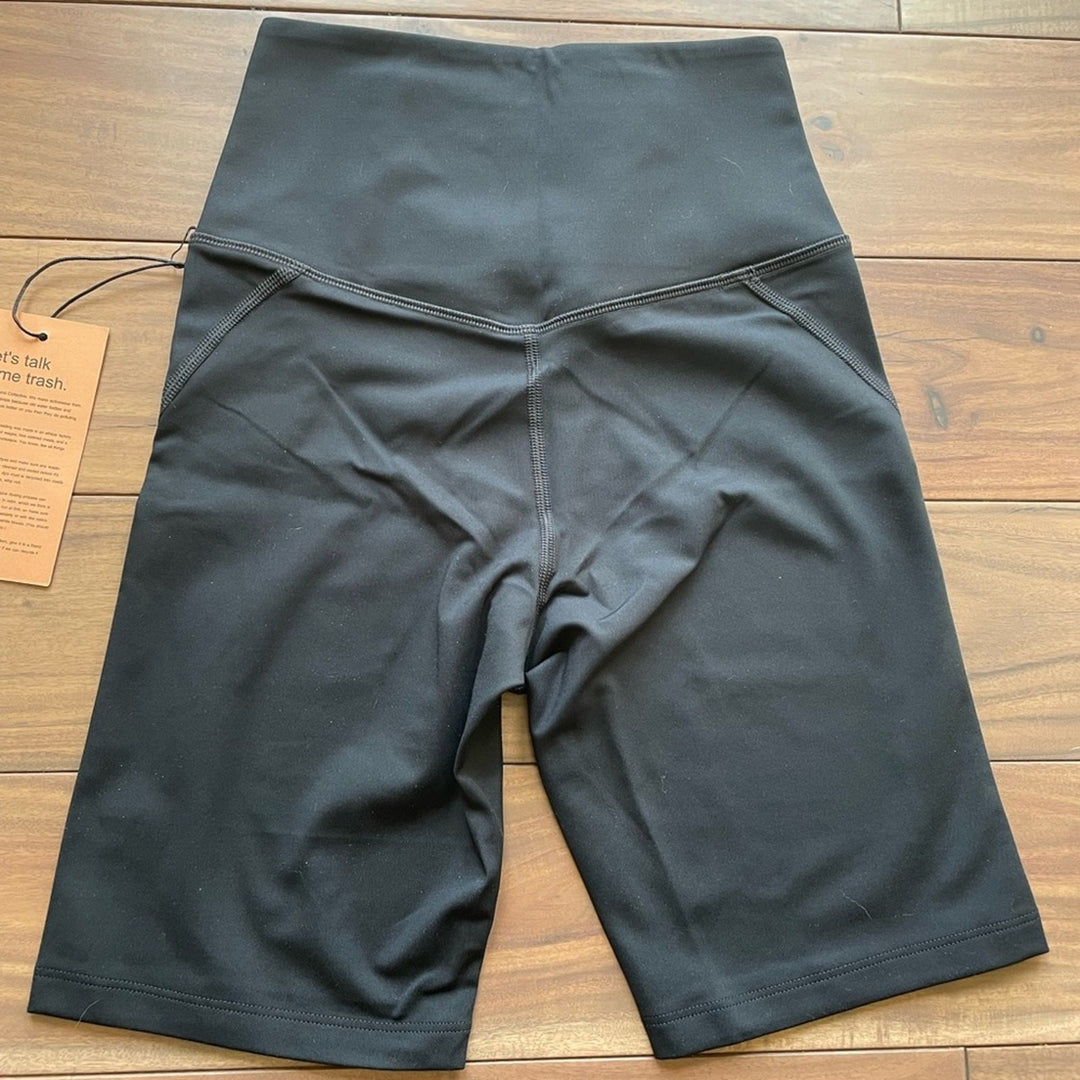 Girlfriend Collective Plum High-Rise Bike Short Size XS