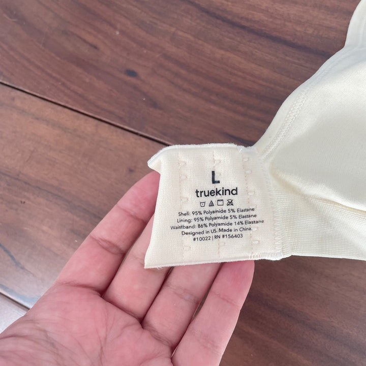 Truekind Daily Comfort Wirefree Shaper Bra Black Size L