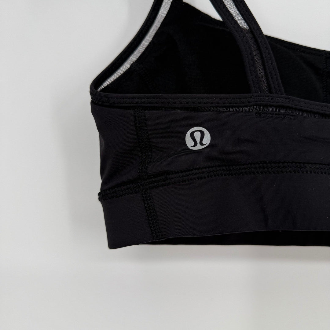 Lululemon Black Sports Bra Size 4