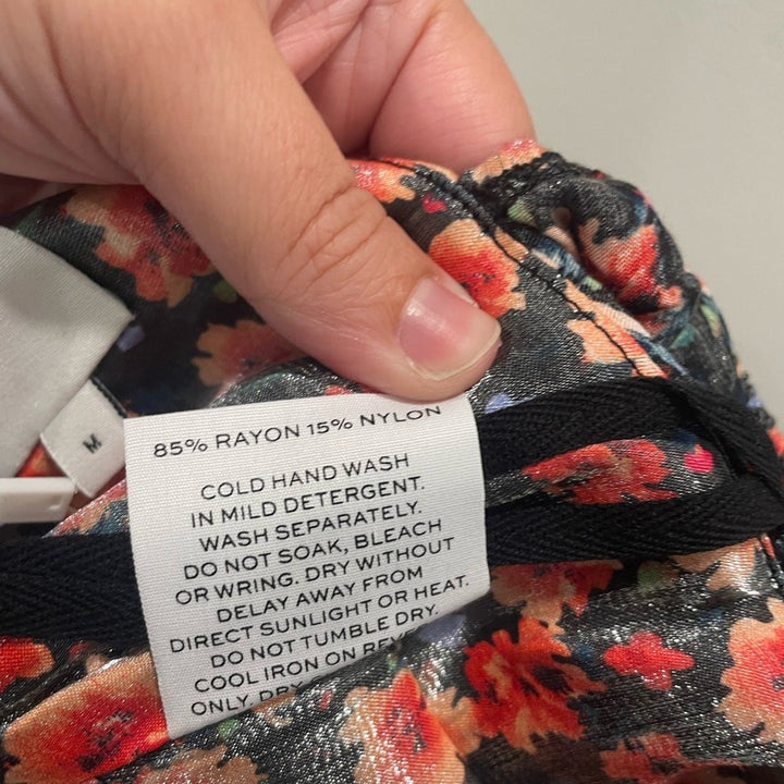 Rumer Soraya Crop Top Black Size M