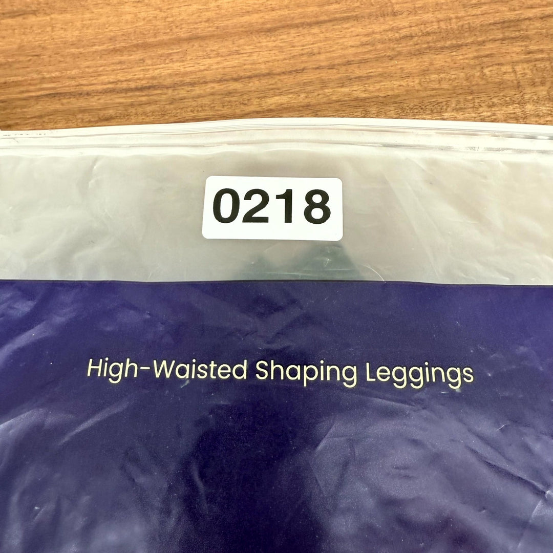 Shapermint Empetua High Waisted Shaping Ankle Leggings Womens XL Black Seamless