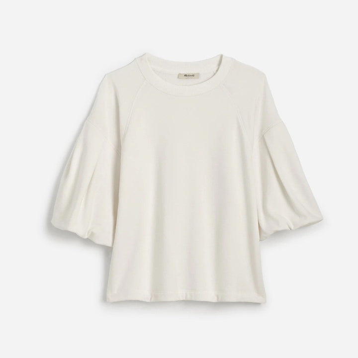 Madewell Puff-Sleeve Sweatshirt Tee Size XXS