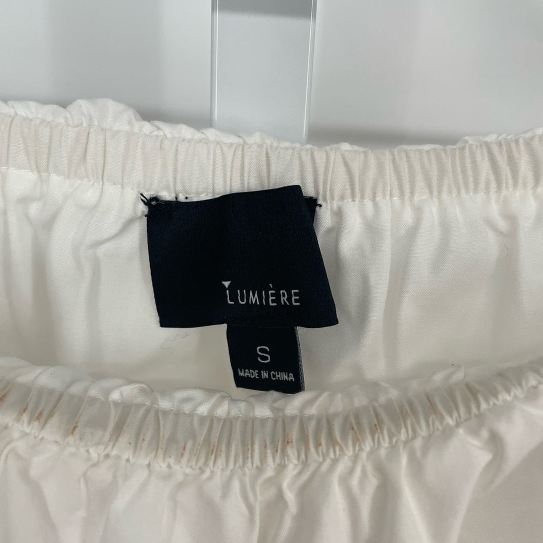 Lumiere Ruffle Off The Shoulder Top Size S