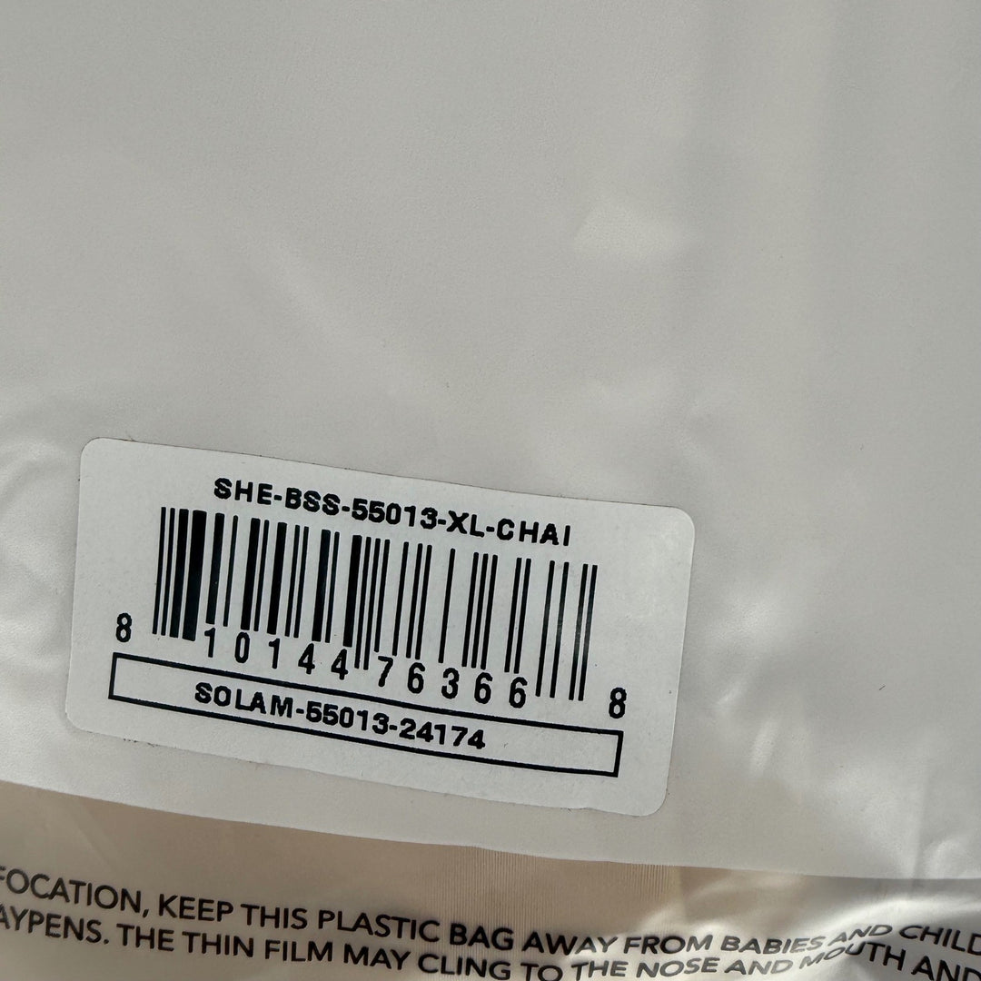 Shapermint Essentials Everyday Empower High Waisted Shaper Short XL Chai