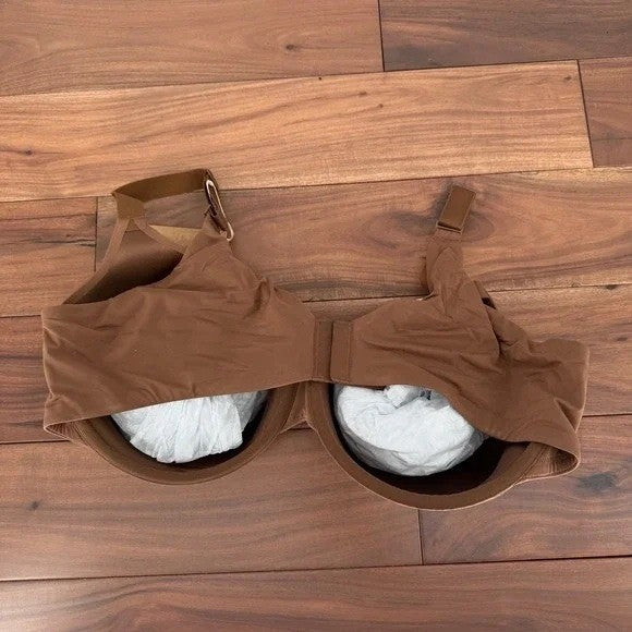 SKIMS Smoothing Intimates Full Coverage Lightly Lined Bra 40DDDD Jasper