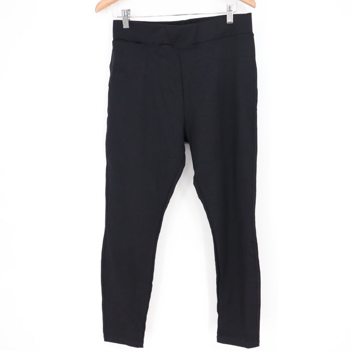 AMERICAN GIANT Black Leggings Pants Made in USA Size 14