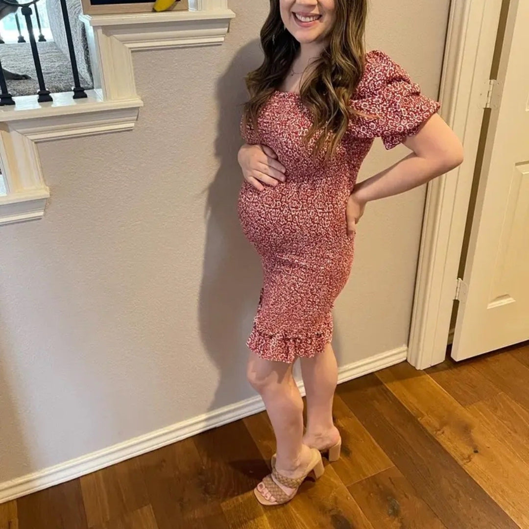 Auguste Marlower Shirred Mini Dress Size 2