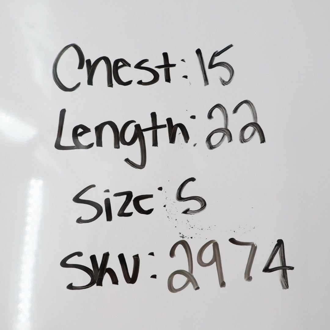 American Giant Classic Tank Top Black Ribbed Cotton Spandex Size S