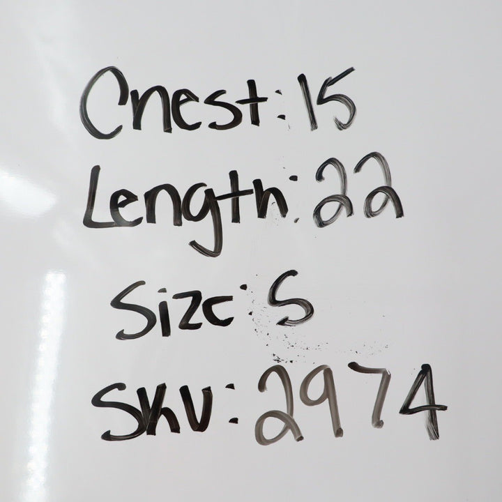 American Giant Classic Tank Top Black Ribbed Cotton Spandex Size S