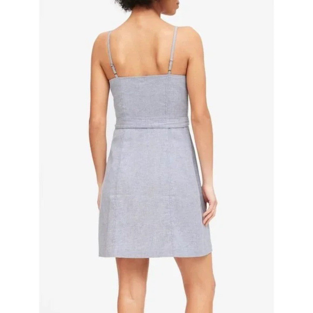 Banana Republic Button-Front Mini Dress Size 4