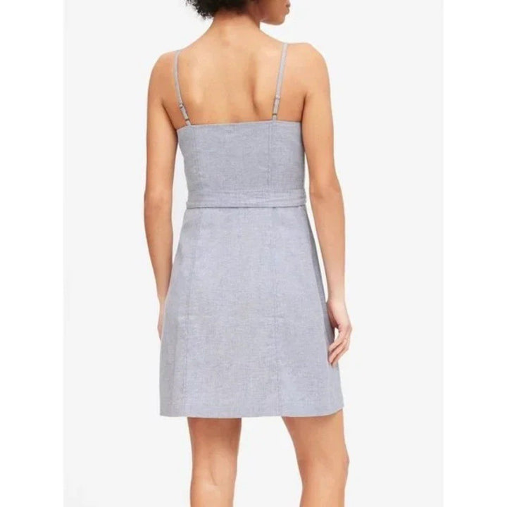 Banana Republic Button-Front Mini Dress Size 4