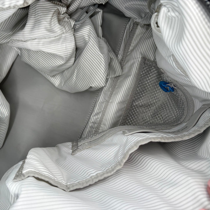 Lululemon Black Nylon Duffel Bag Gym Travel Weekender Sport Carryall