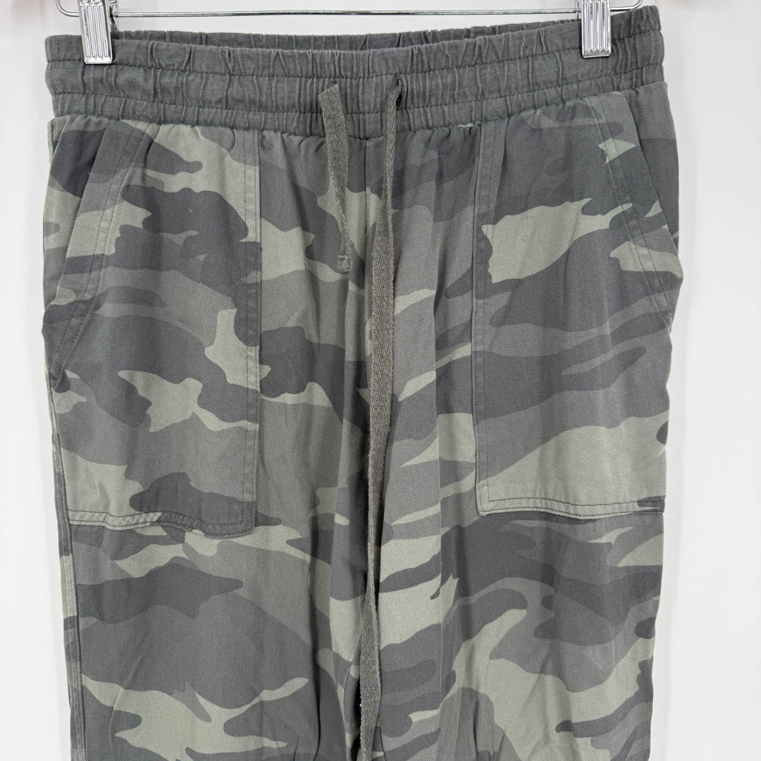 Splendid Camo Print Drawstring Jogger Pants Casual Comfy Athleisure Size XS