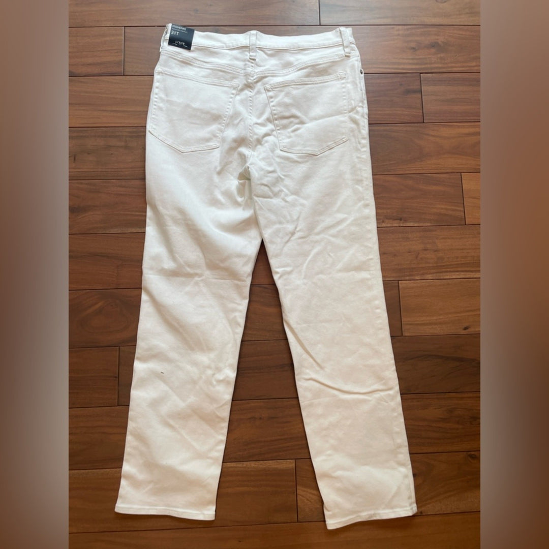 J.Crew High-Rise Stovepipe Jean in Signature Stretch+ Size 31T