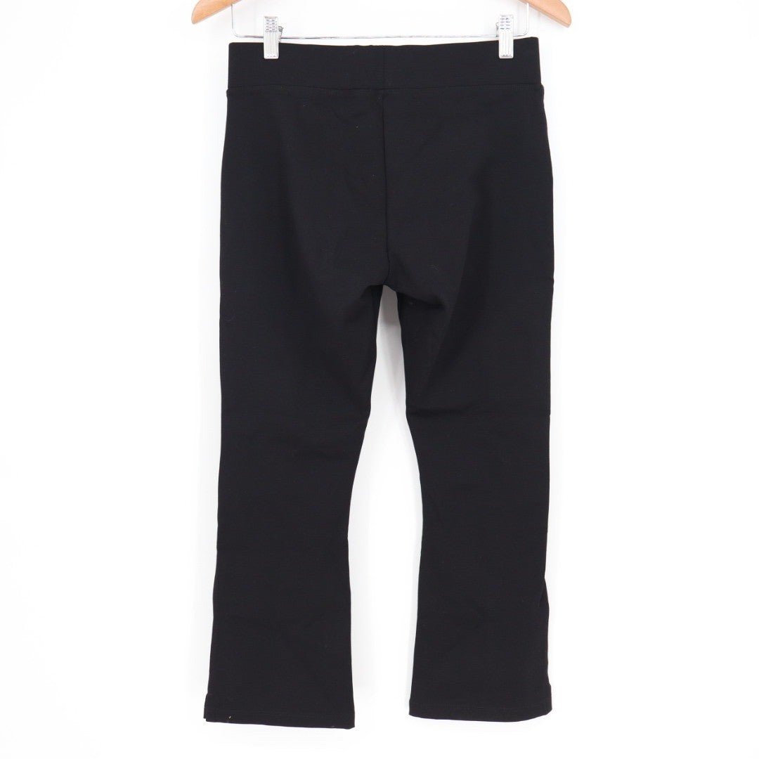 American Giant Black Bootcut Leggings Pants Womens Size 6 Made in USA