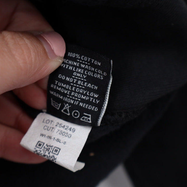 AMERICAN GIANT Black Full Zip Hoodie Sweatshirt Women's Size S Made in USA