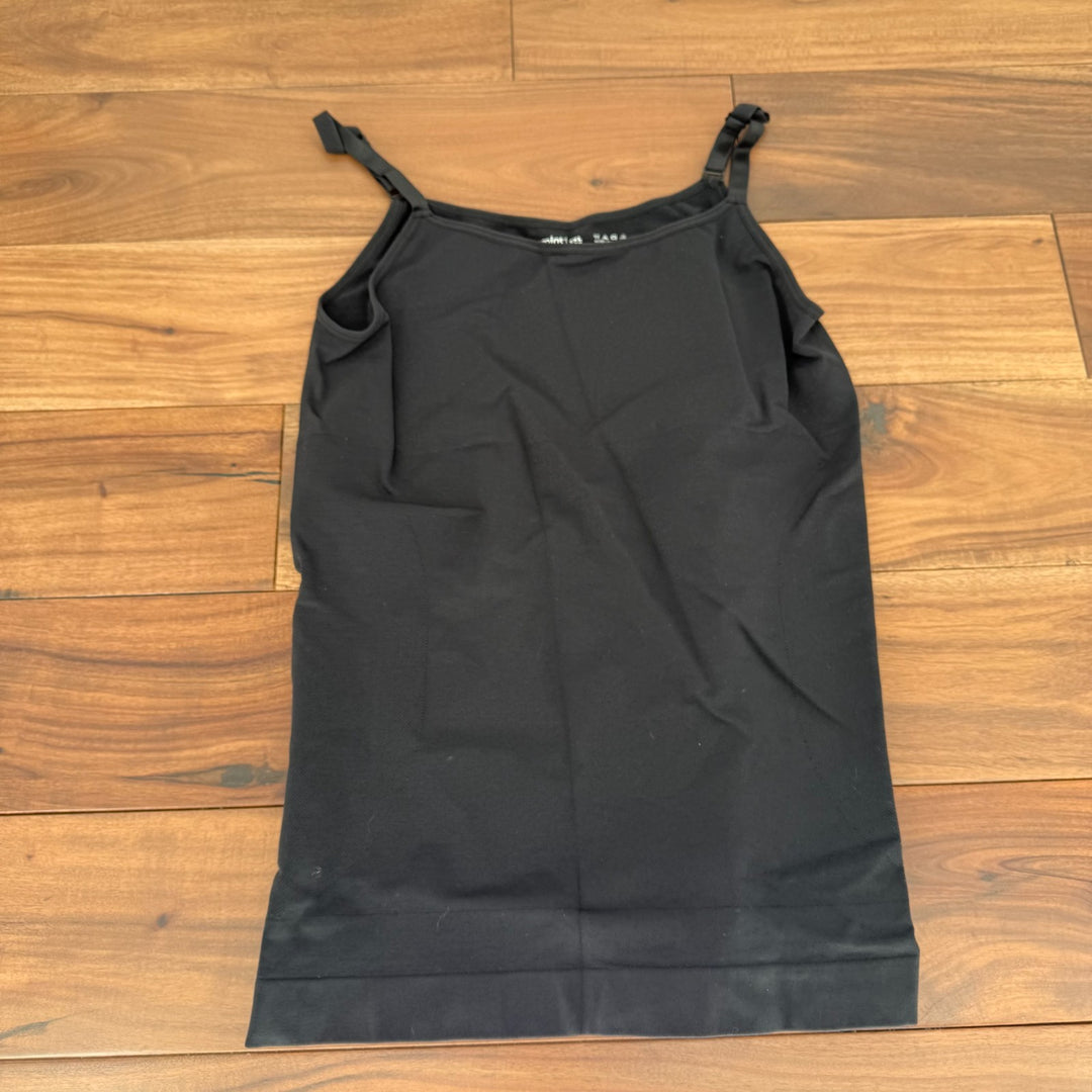 Shapermint Essentials All Day Every Day Scoop Neck Cami Top Womens 2XL Black