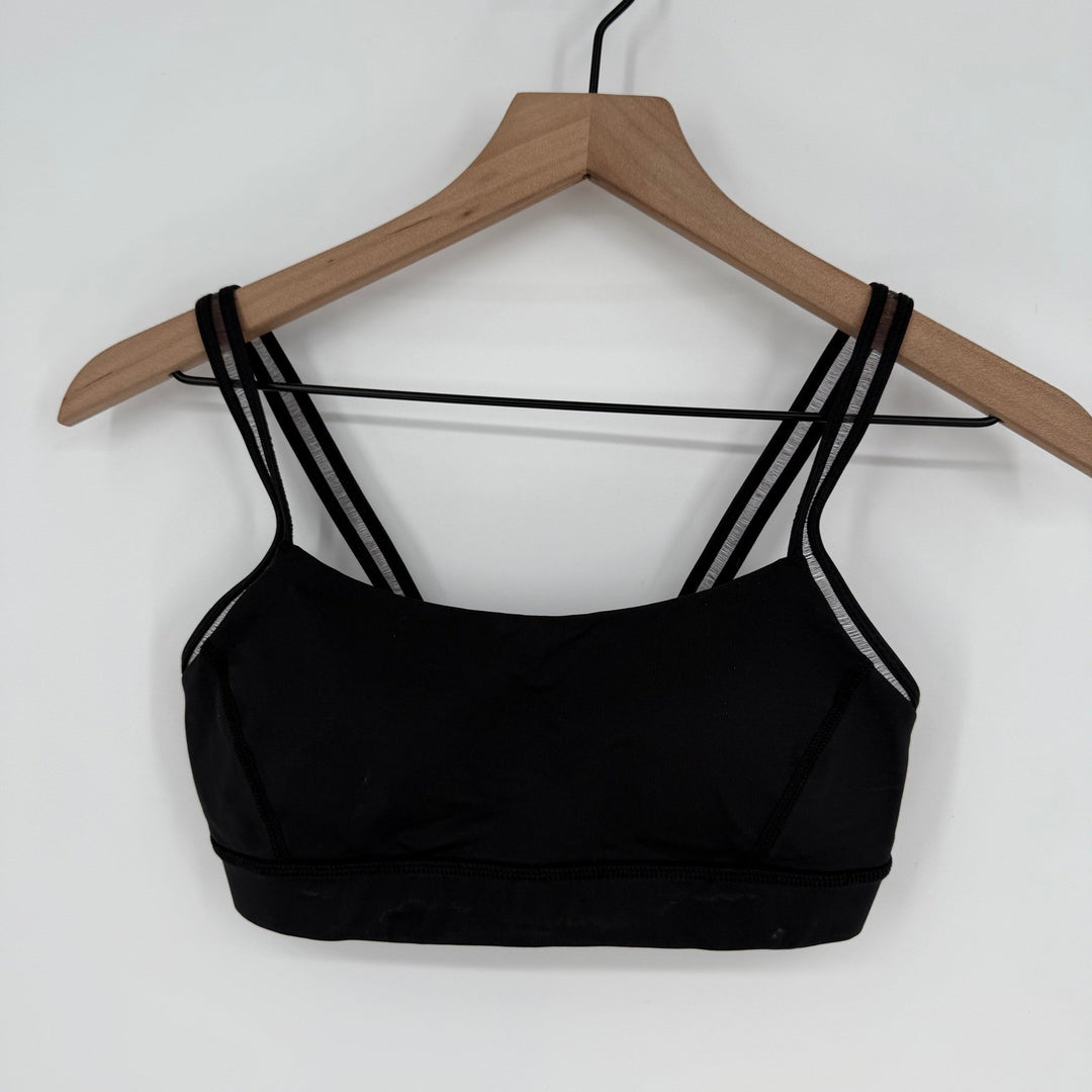 Lululemon Black Sports Bra Size 4