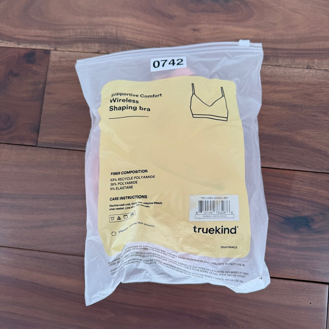 Truekind Supportive Comfort Wireless Shaping Bra Size L