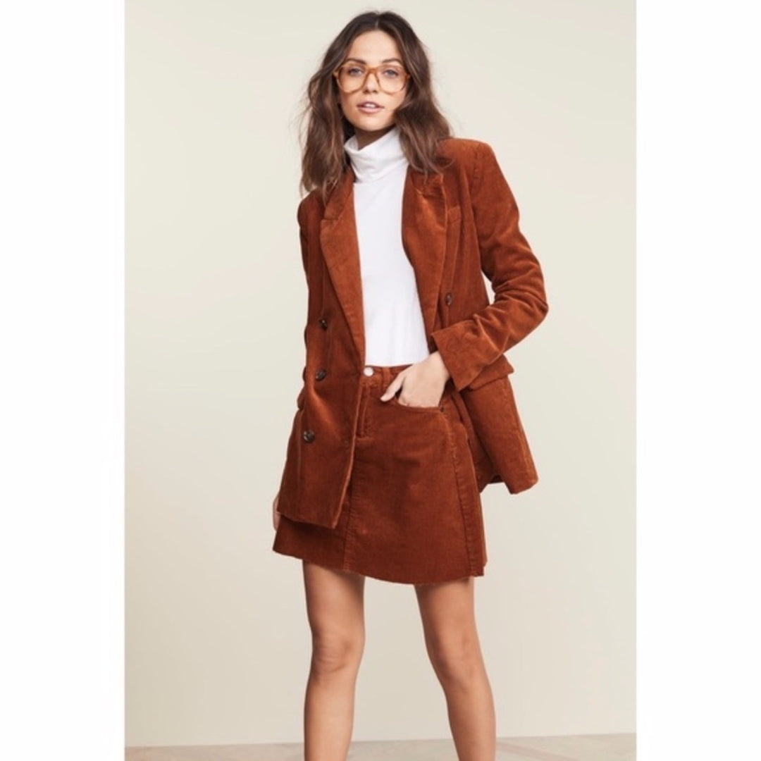 Blank NYC Clockwork Copper Skirt Size 27