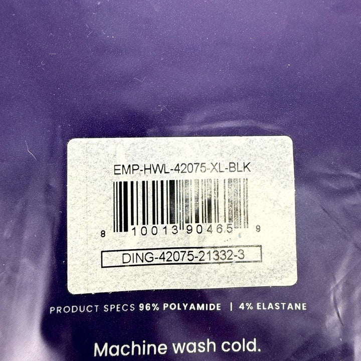 Empetua by Shapermint High Waisted Shaping Leggings Women XL Black Seamless Yoga