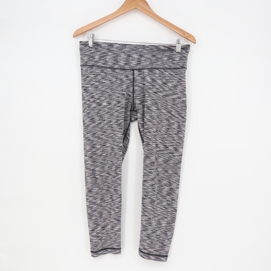 90 Degree by Reflex Ankle Legging Womens 30W Gray Space Dye High Waist Skinny90