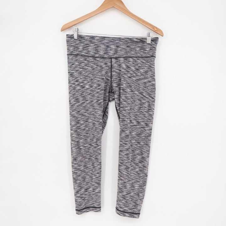 90 Degree by Reflex Ankle Legging Womens 30W Gray Space Dye High Waist Skinny90