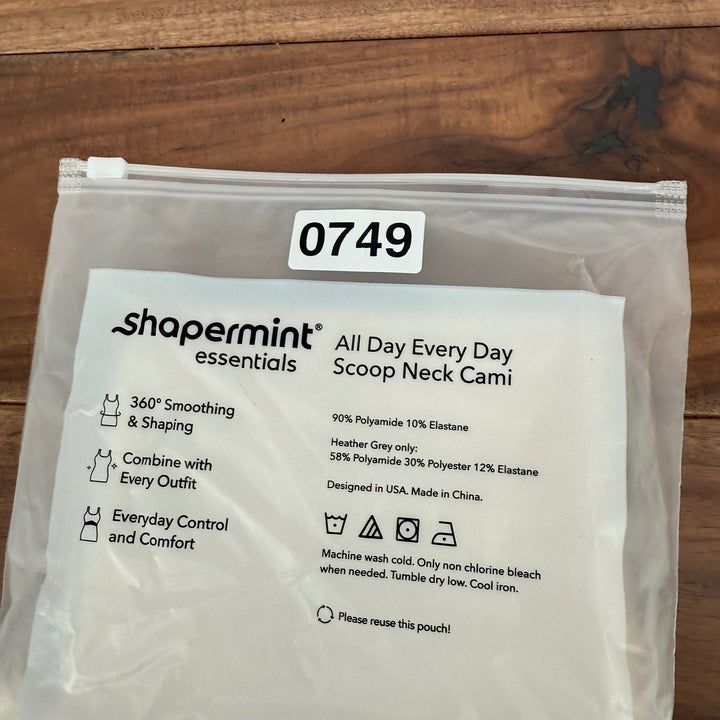 Shapermint Essentials All Day Every Day Scoop Neck Cami Shaping Top