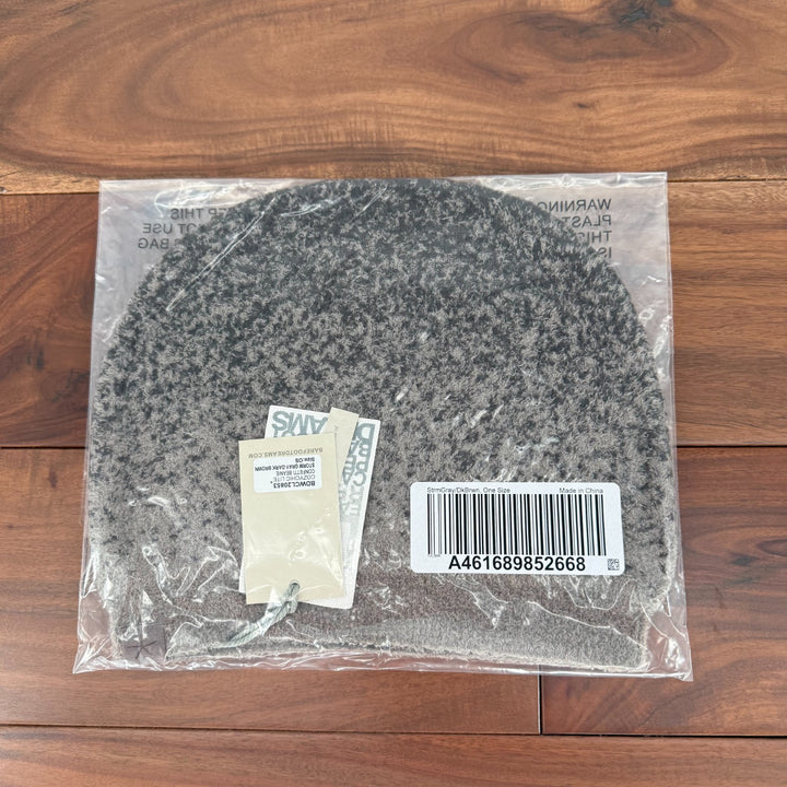 Barefoot Dreams CozyChic Lite Confetti Beanie Hat Womens OS Gray Brown