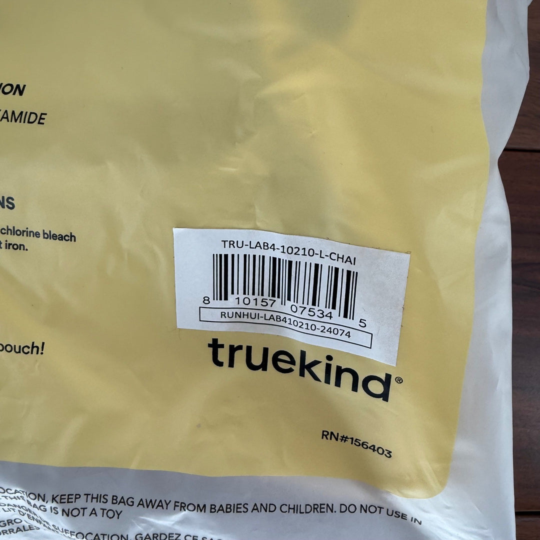 Truekind Supportive Comfort Wireless Shaping Bra Womens L Chai