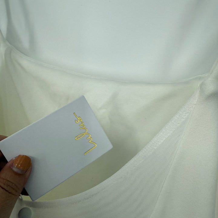 Lulus Blessed Romance White Sleeveless Button Back Mermaid Maxi Dress Size XL