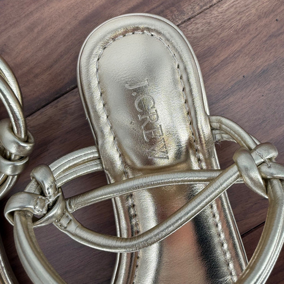 J.Crew Knotted Ankle-Strap Sandal Size 7