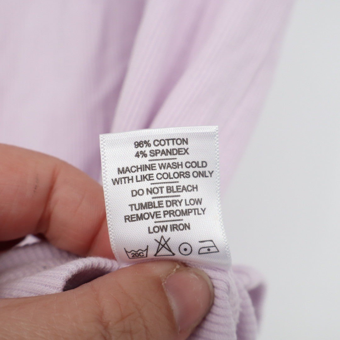 American Giant Ribbed Tank Top Lilac Purple Racerback Women's M Made in USA