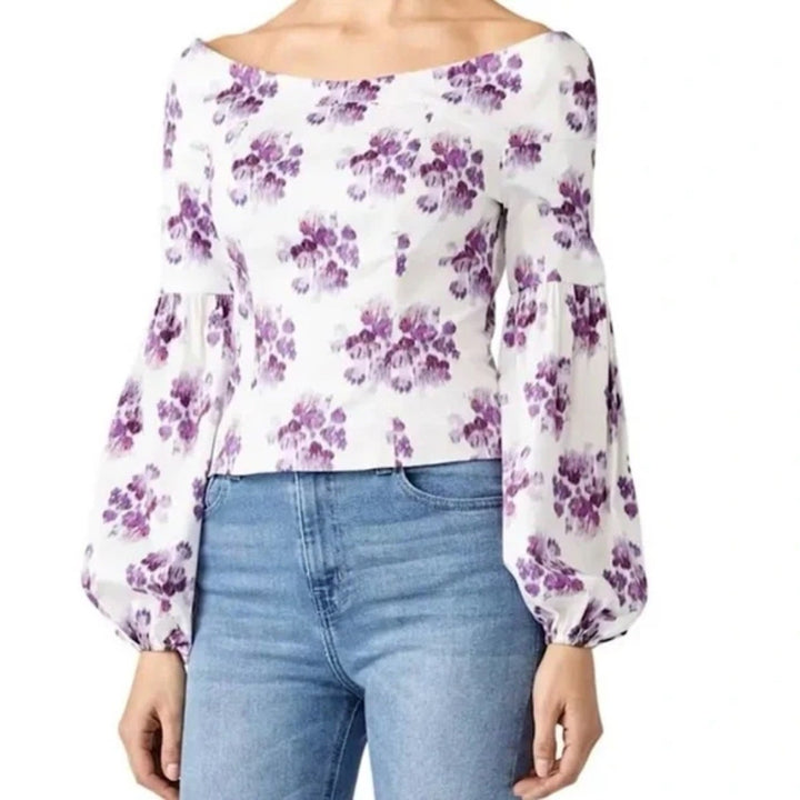 Amur Floral Shanae Top Size XS