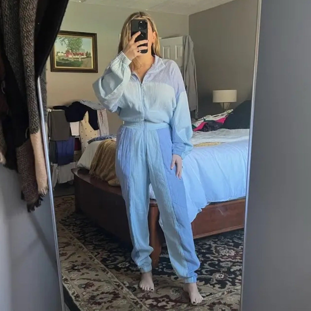 Paradised Blue Kelsey Jumpsuit Size XS