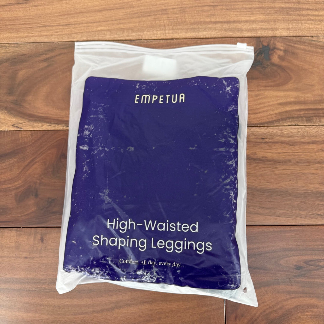 EMPETUA High Waisted Shaping Leggings XL Black Comfort Stretch