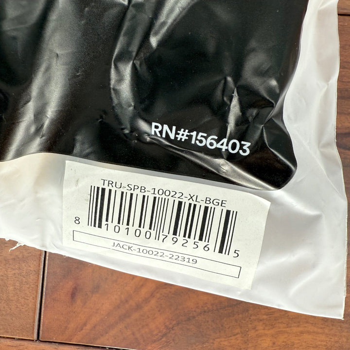 Truekind Daily Comfort Wirefree Shaper Bra XL Beige Wireless Support Smoothing