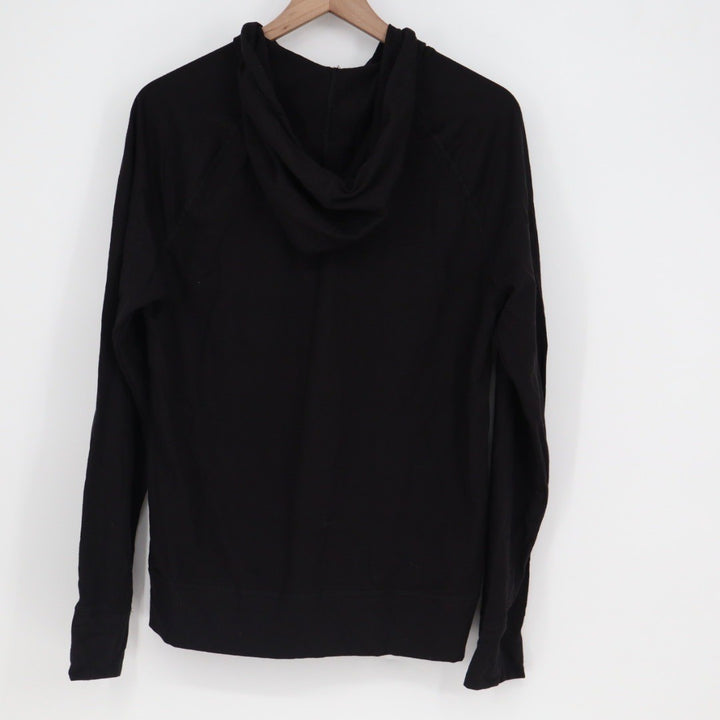 American Giant Black Full Zip Hoodie Made in USA Hooded Sweatshirt Size M