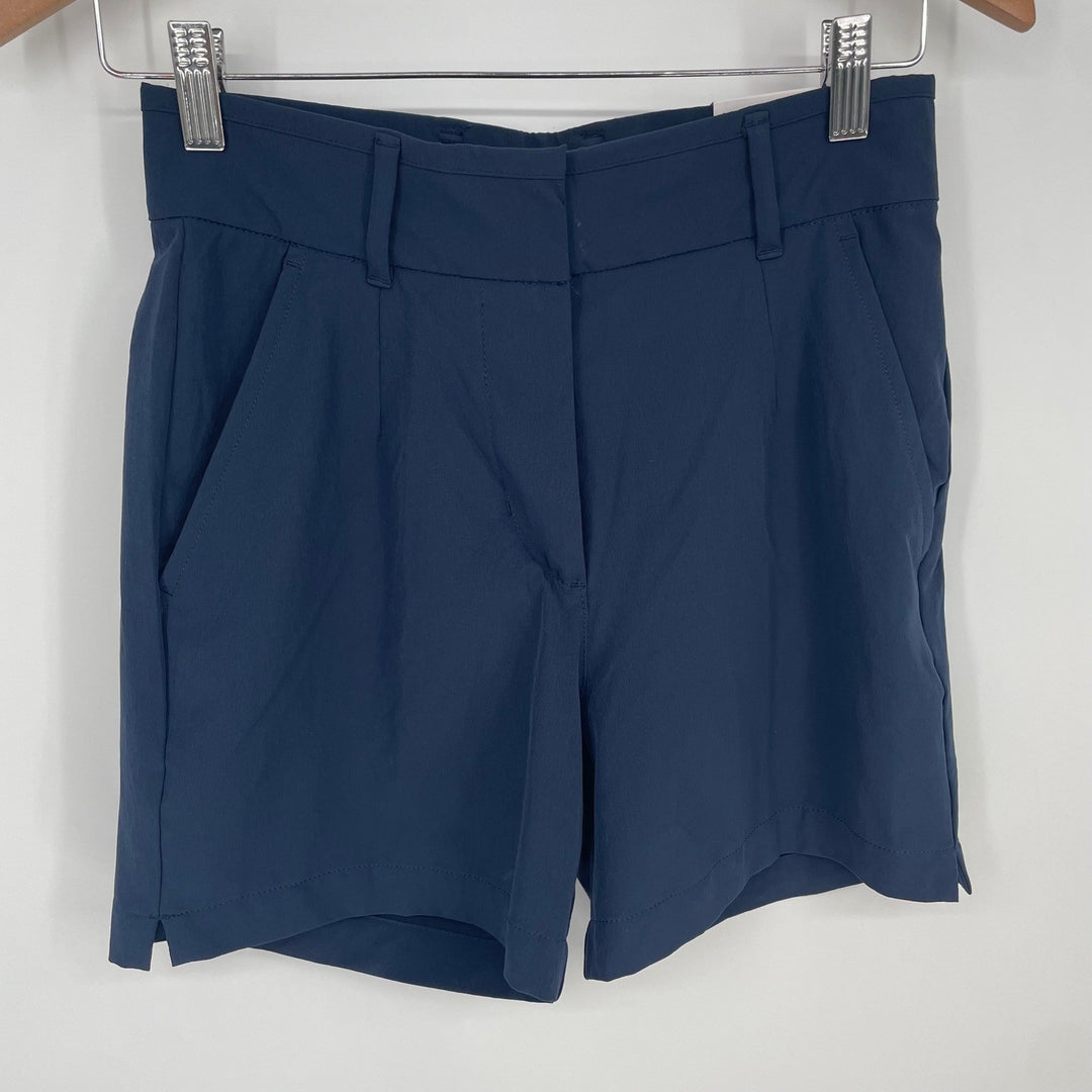 Nike Victory Golf Shorts Womens XS Navy Blue Dri-FIT Standard Fit Athletic
