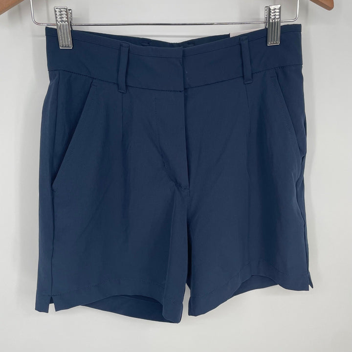 Nike Victory Golf Shorts Womens XS Navy Blue Dri-FIT Standard Fit Athletic