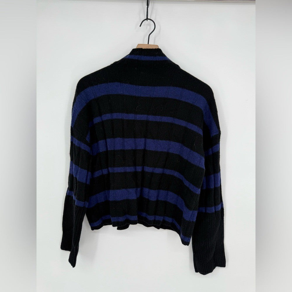 Madewell Ribbed Cashmere-Wool Blend Pullover Sweater Size XS