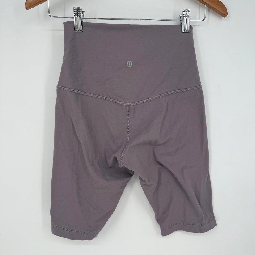 Lululemon Align High Rise Shorts 6 Mauve Bike Shorts Athleisure