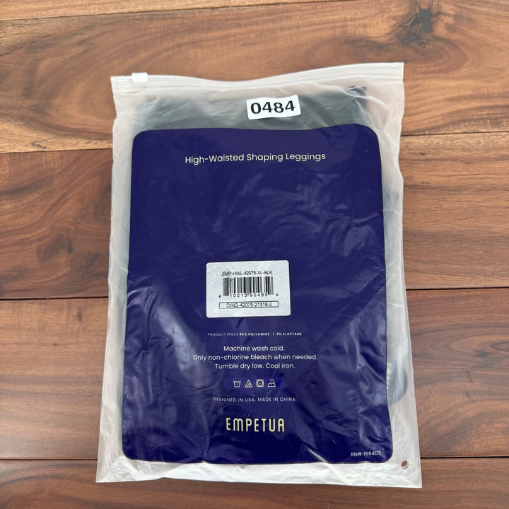 Empetua High Waisted Shaping Leggings XL Comfort Everyday Black