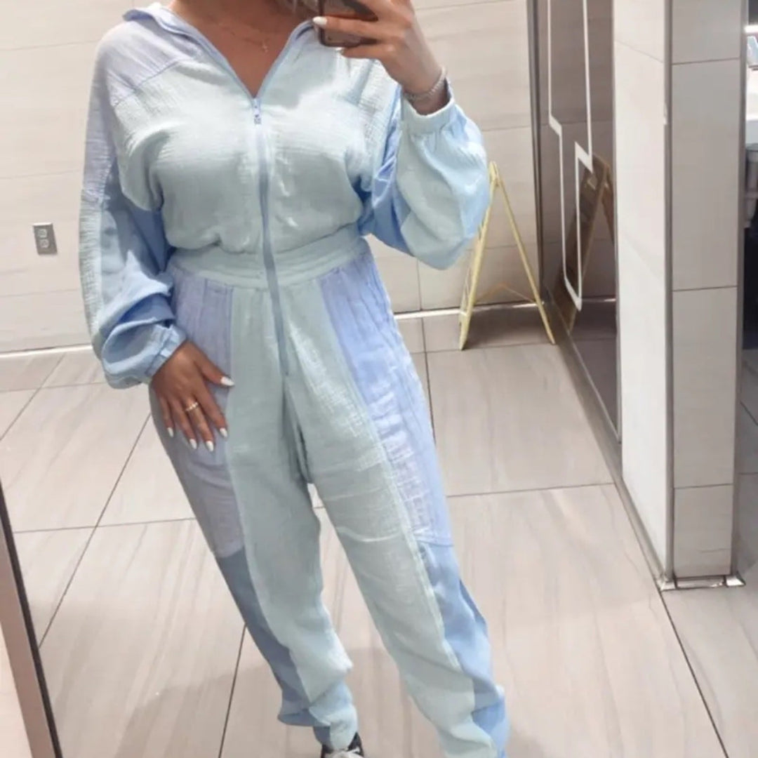 Paradised Blue Kelsey Jumpsuit Size XS