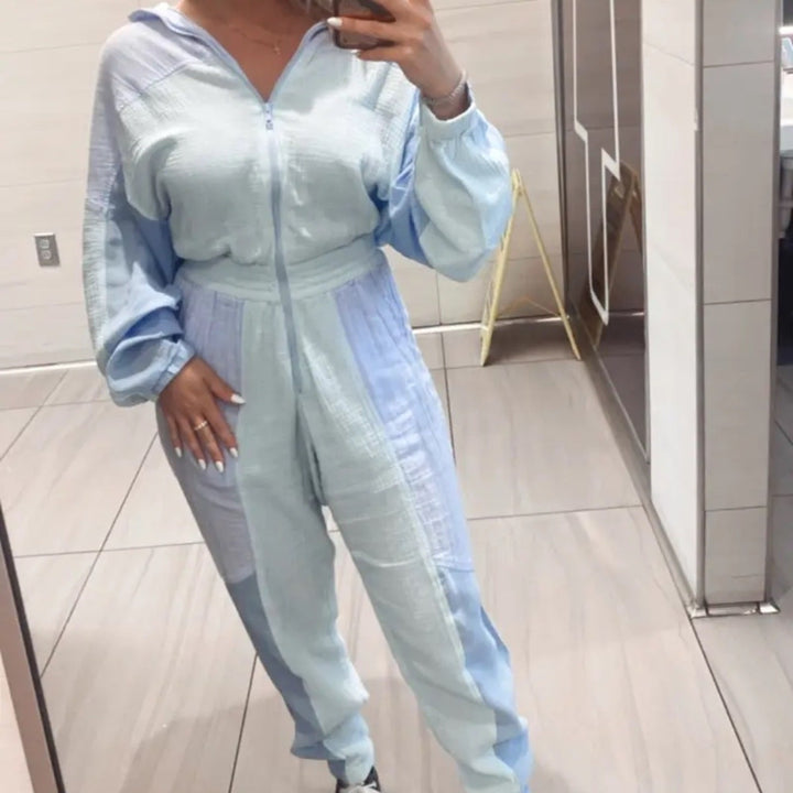 Paradised Blue Kelsey Jumpsuit Size XS