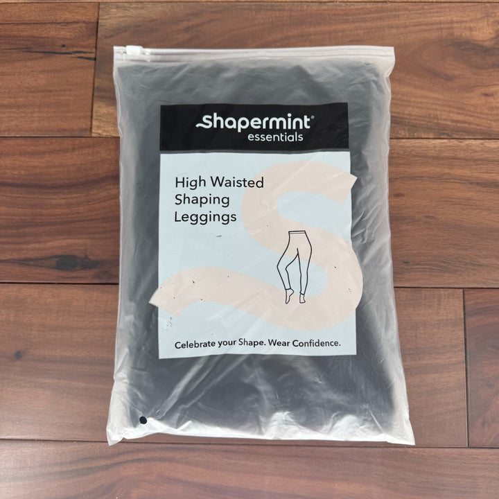 Shapermint Essentials High Waisted Shaping Leggings Womens 3XL Black Stretch